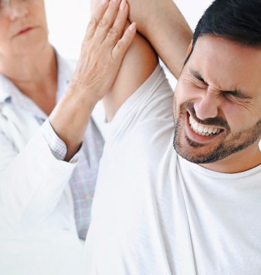 Schulter und Ellenbogen